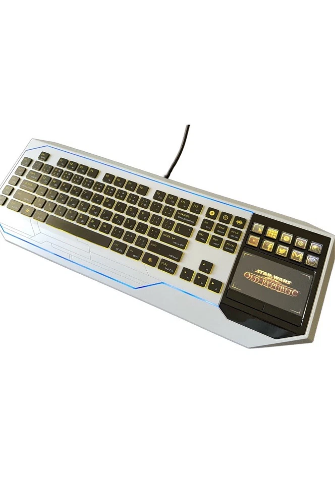 Teclado para juegos Razer Star Wars: The Old Republic - Probado funcionando - Se envía gratis Foto 3 de 4