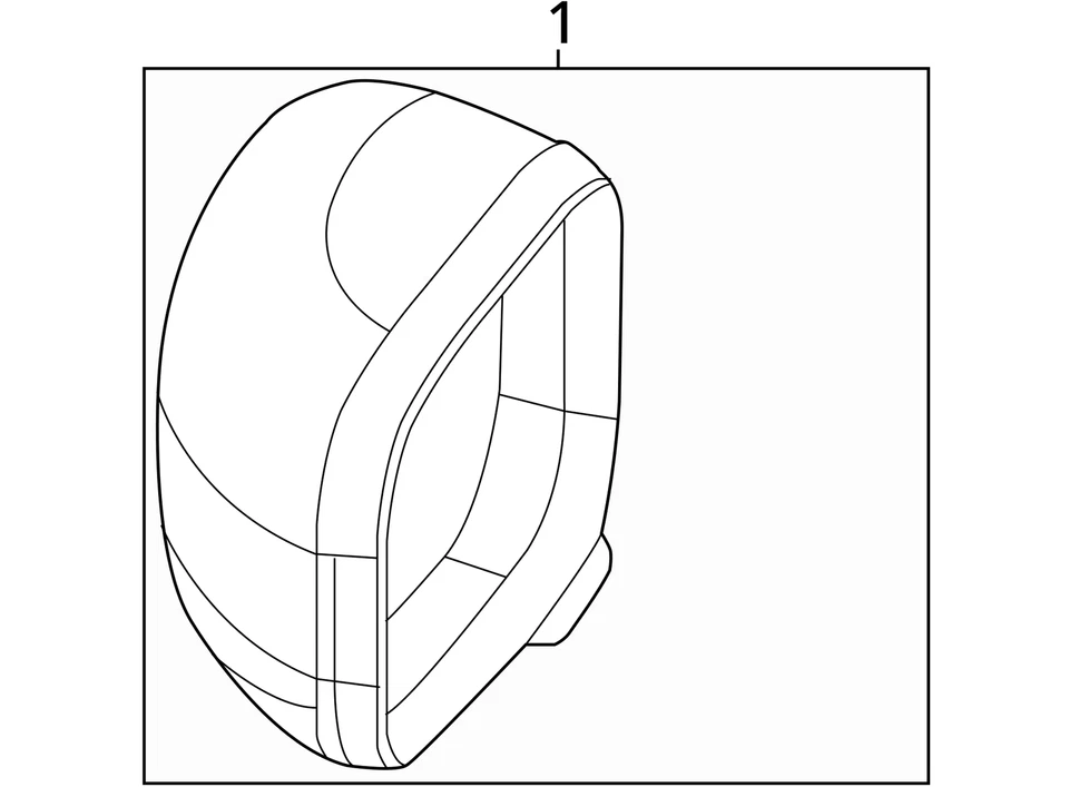 Espejo retrovisor eléctrico vista lateral derecho pasajero Jeep Renegade 2015-2021 B65YB Foto 4 de 4