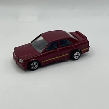 Corgi Juniors Mercedes-Benz 190E 2.3-16 Burgundy Red 1:64 Diecast Car AA