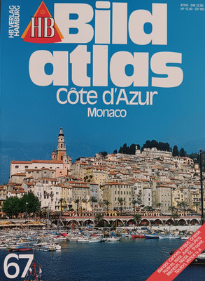 HB Bildatlas 67. Cote d'Azur. Monaco.