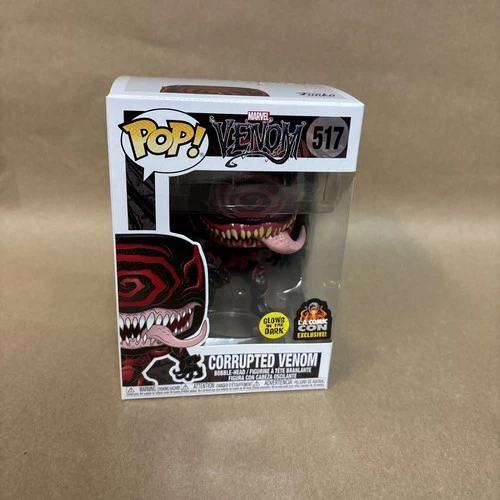 Figura exclusiva Funko POP #517 Marvel Venom Corrupted Venom Glow totalmente nueva