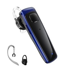 tooth Earpiece V5.3, Wireless Handsfree Headset with Mic, CVC8.0 Noise Blue