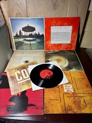 Holy Grail Coil Master Record Collection 7 Original Early Era Vinyl Lps Etched