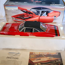 Ertl Collectibles 118 1969 Dodge Coronet Rt 426 Hemi Diecast Redblack Ertl Collectibles 118 1969 Dodge Coronet Rt 426 Hemi Diecast Redblack