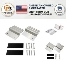 Sturdy Aluminum Ramp Kit: 1400 lb Capacity with Easy Setup and Non-Slip Design