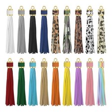 18Pcs 4" Tassels for Key Chains Jewelry Making Supplies Tassels for Keys Faux