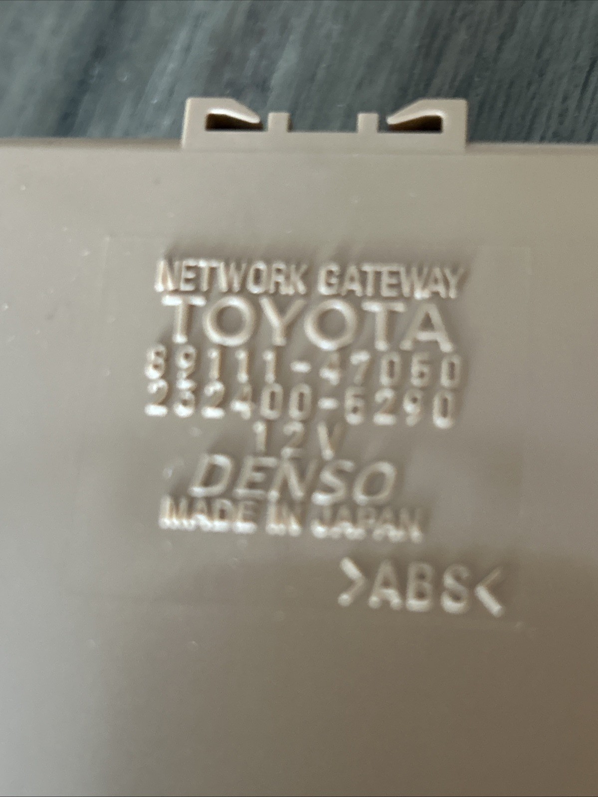 06-09 TOYOTA PRIUS 1.5L FWD AT CHASSIS ECM MULTIPLEX NETWORK CONTROL MODULE 