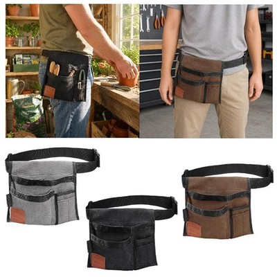 Werkzeugtasche mit Hüftschürze, Multifunktional, mit Taschen, Verstellbarem