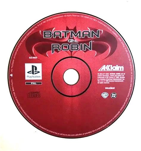 ✅Batman & et Robin Ps1 Jeu Console PlayStation 1 Game Disc Only  Disque Seul