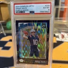 2024 Panini Donruss Optic - Rated Rookie Drake Maye #229 Purple Shock PSA 6
