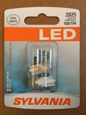 SYLVANIA 2825 LED BULBS 2 PACK 168/194 COMPATIBLE