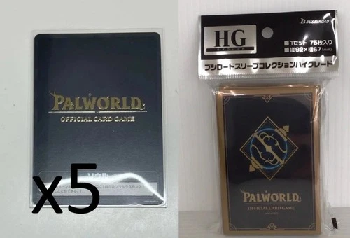 Palworld Card Game Foil  Soul PR  TCG Promotion 2026 Japan  5  Sleeve 75
