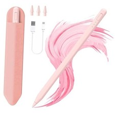 Stylus Pen for iPad11 10thGen, 14 Mins Faster Charge, with Pencil Pink