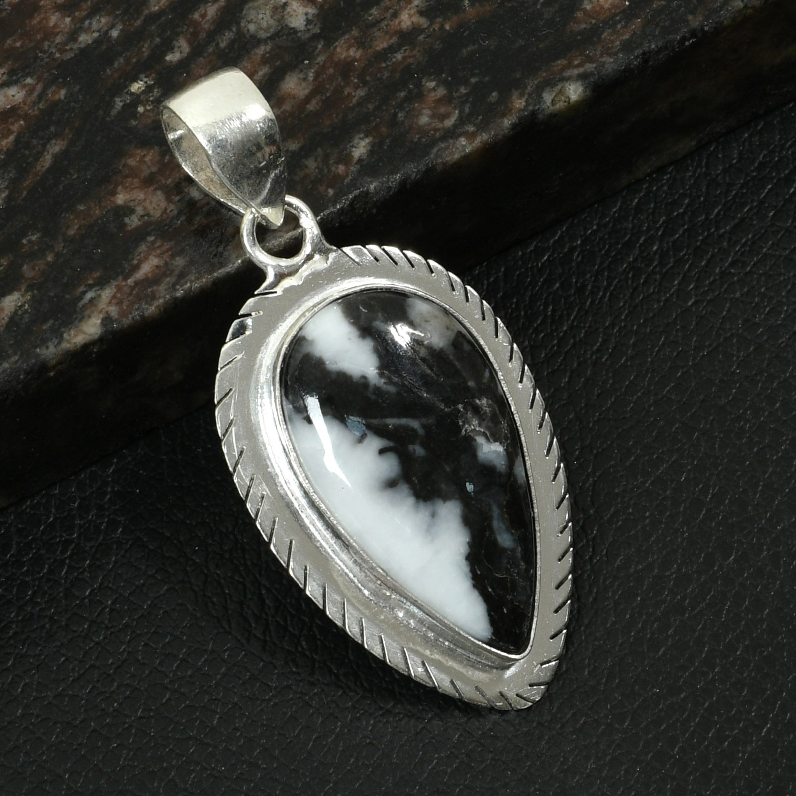Buffalo Turquoise Gemstone Handmade Pendant Jewelry For Gift 2.2