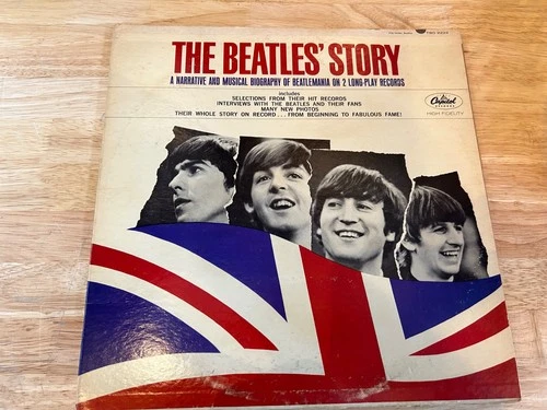 THE BEATLES STORY CAPITOL 2LP 1964 MONO PRESSING 2LP VG/VG+