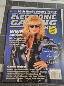 Electronic Gaming Monthly EGM 120 July 1999 10th Anniversary WWF Attitude Sable