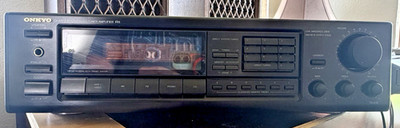 Vintage ONKYO TX-910 QUARTZ SYNTHESIZED TUNER 45WPC see DEMO