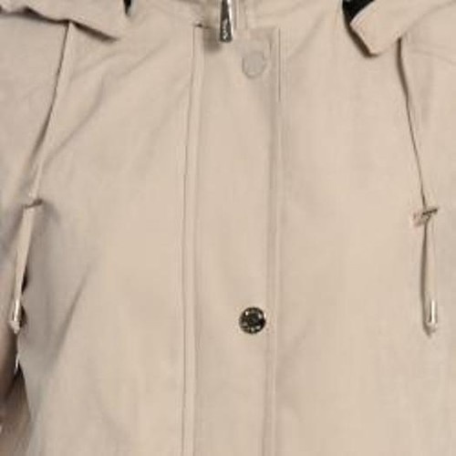 NEW Nuage Women's ALMOND/ Large/ Moss Fleece-lined Hooded Jacket - Picture 3 of 3