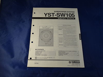 yst sw105 yamaha