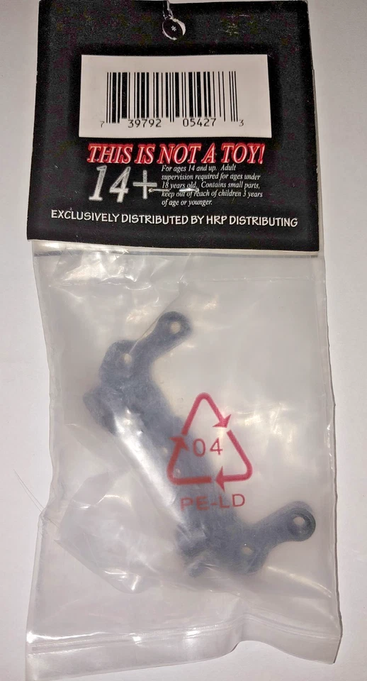 Racers Edge RC T02018 Rear Chassis Brace Mount for Switch Back - Image 2 of 4