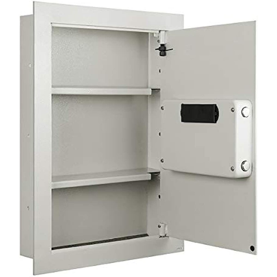 Wall Hidden Safe Digital Electronic Steel Security Lockbox Fireproof ...