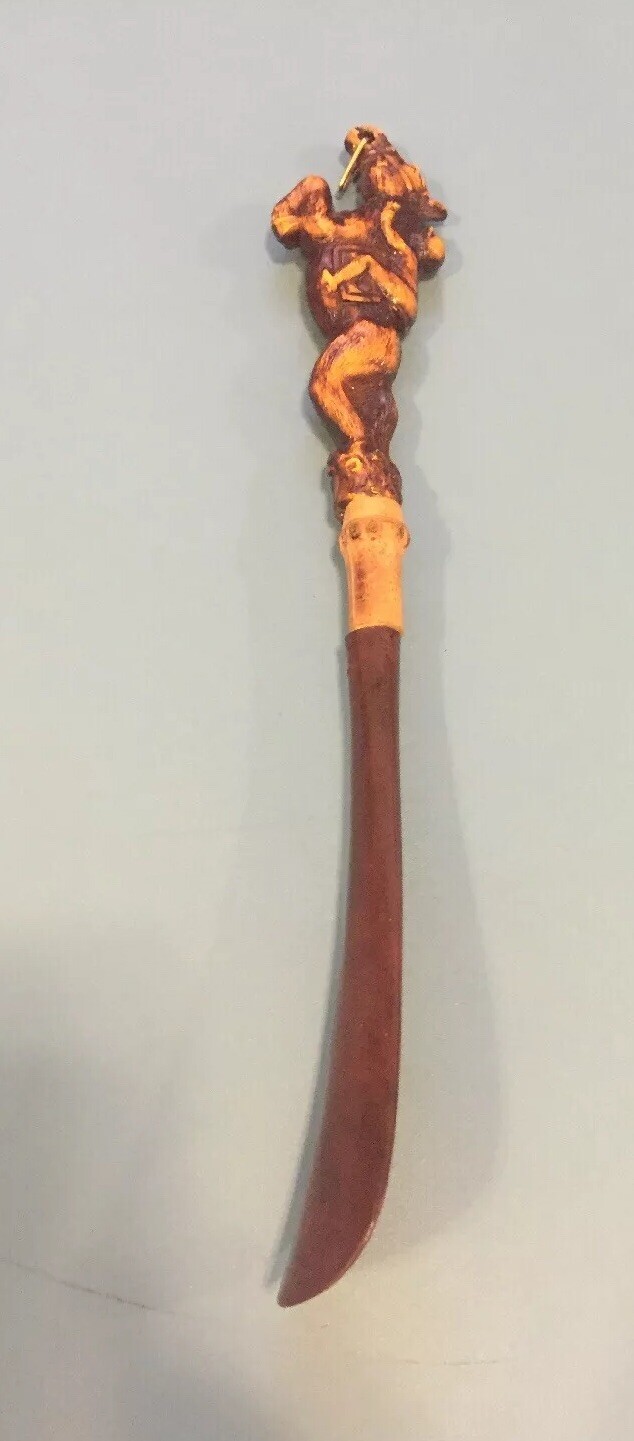 Vintage Plastic Japan Shoe Horn w/ Carved Race Horse … Gem