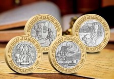 New Release 2025 £2 coin set. Complete British Samuel Pepys £2 Coin Set BUNC