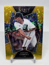2022 Panini Select Edward Cabrera RC #110 Gold Disco Prizm /10