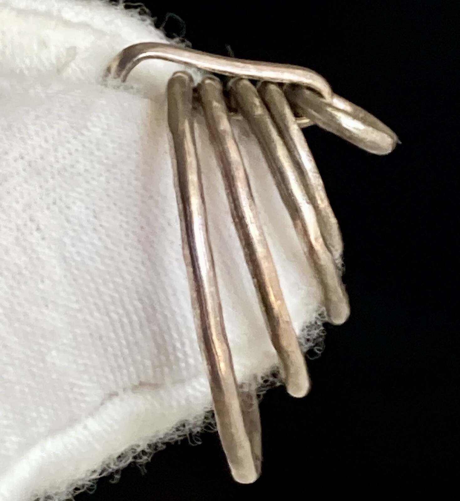 Sterling Silver Solid Round Pendant Curb Chain 18… - image 3