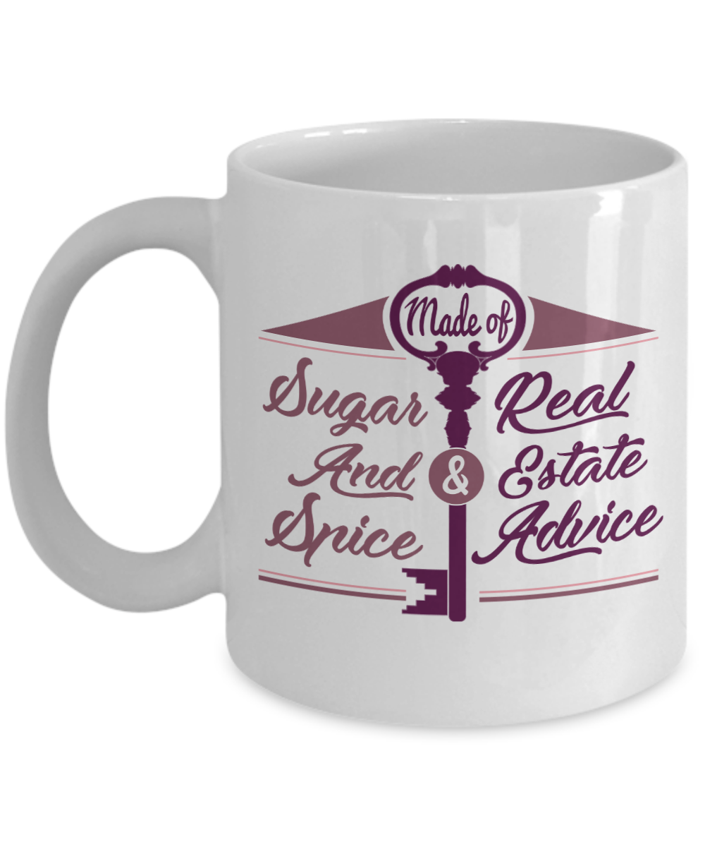 Sugar & Spice Realtor Quote Coffee & Tea Mug