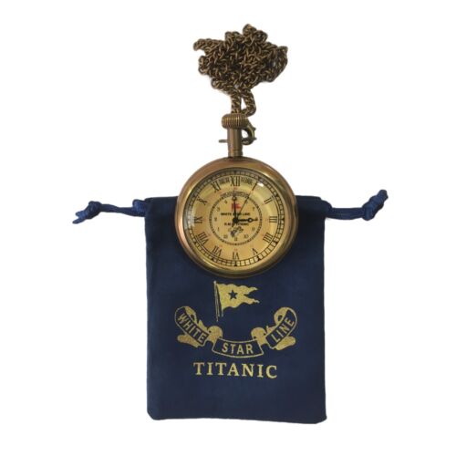 Titanic Pocket Watch RMS Titanic Vintage Pocket Watch 1912 - Picture 2 of 11