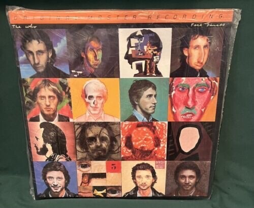 The Who Face Dances LP Mobile Fidelity MOFI MFSL 1-115 SEALED MINT 1981