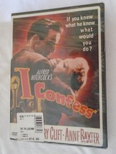 I Confess DVD, 2004 , NEW  SEALED, FULL SCREEN,REGION 1,WITH MONTGOMERY CLIFT