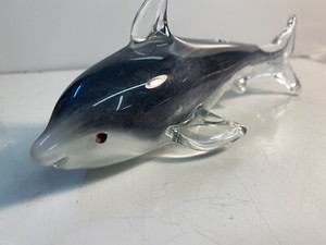 Grey Top / White Bottom Shark Figurine 7 1/2”
