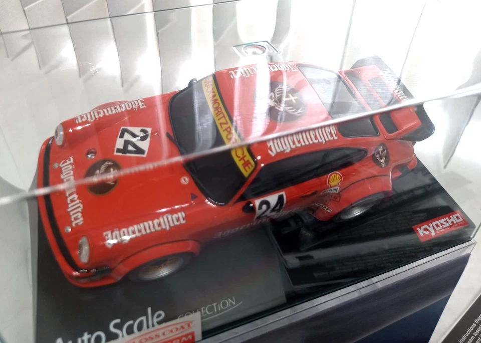 Kyosho Mini-Z ASC Porche934 RSR Turbo 1976 Jaegermeister #24 MZG116J Gloss Coat! - Image 2 of 4