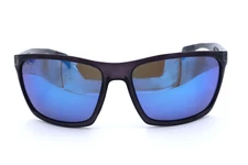 Maui Jim Makoa MJ 804-14G Dark Gray Polarized Sunglasses Blue READ DDETAIL