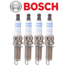 OEM Spark Plug Double Platinum 4pc OEM Bosch for BMW 4cyl 2 3 4 5 X1 X3 X4 X5 Z4