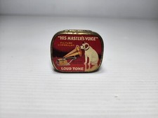 Gramophone His Masters Voice needle Tin Loud Tone - With Papet Insert