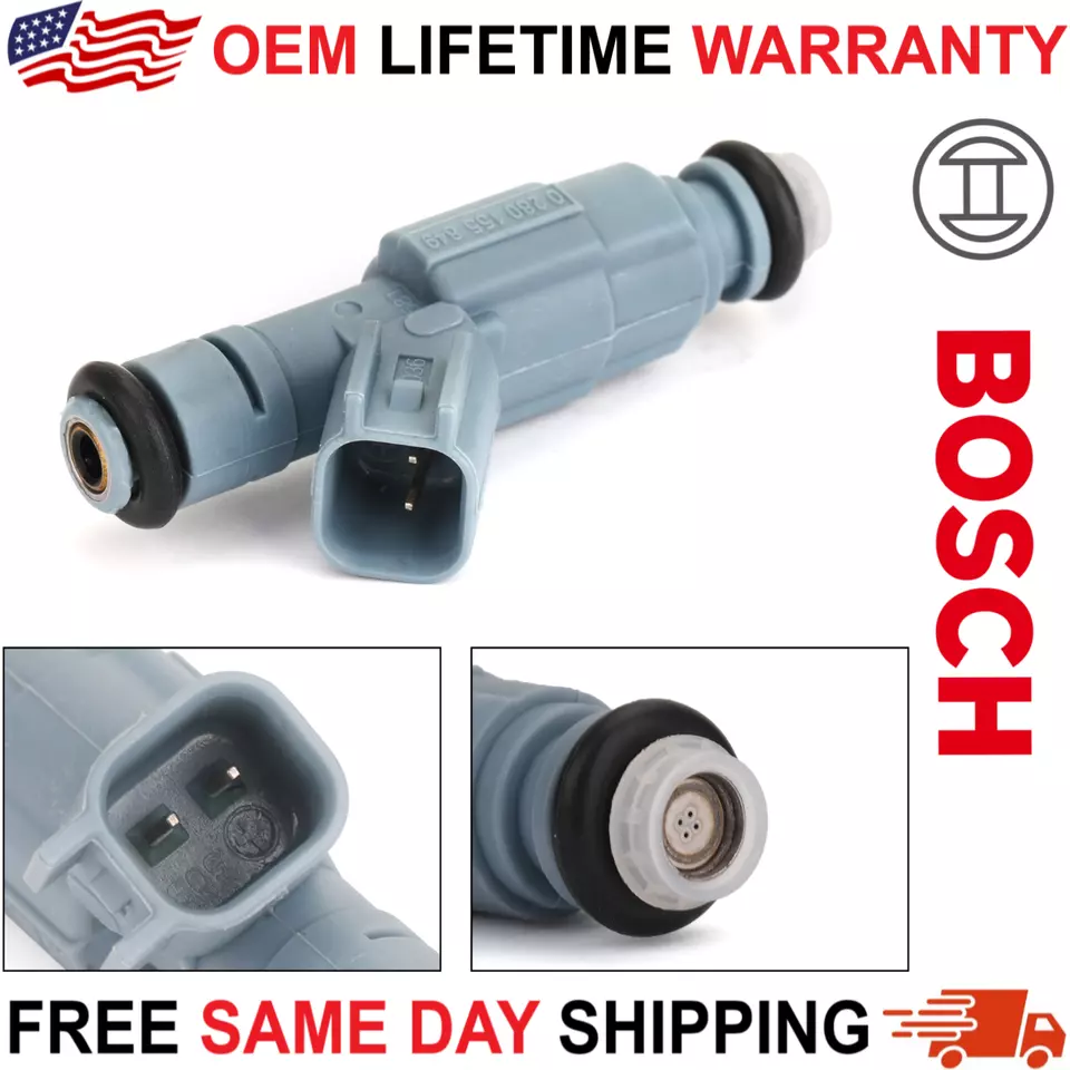 OEM 4 Hole Upgrade 6pcs BOSCH Fuel Injectors for Jeep Grand Cherokee 2001-2007 - Image 2 of 4