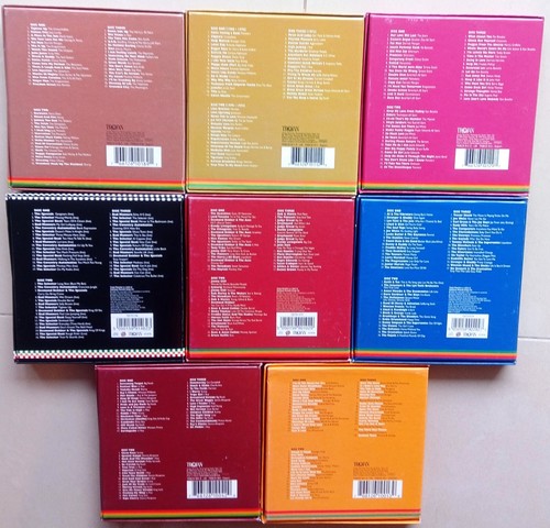 TROJAN RECORDS LOT DE 8CD SKA REVIVE UK HITS D.J. SINGLES RARE GROOVE TIGHTEN UP - Foto 2 di 2