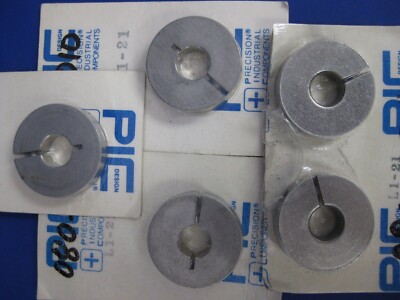 PIC Design L1-21 Clamp, Stainless Steel, 3/8'' Bore, Lot of 5 NEW
