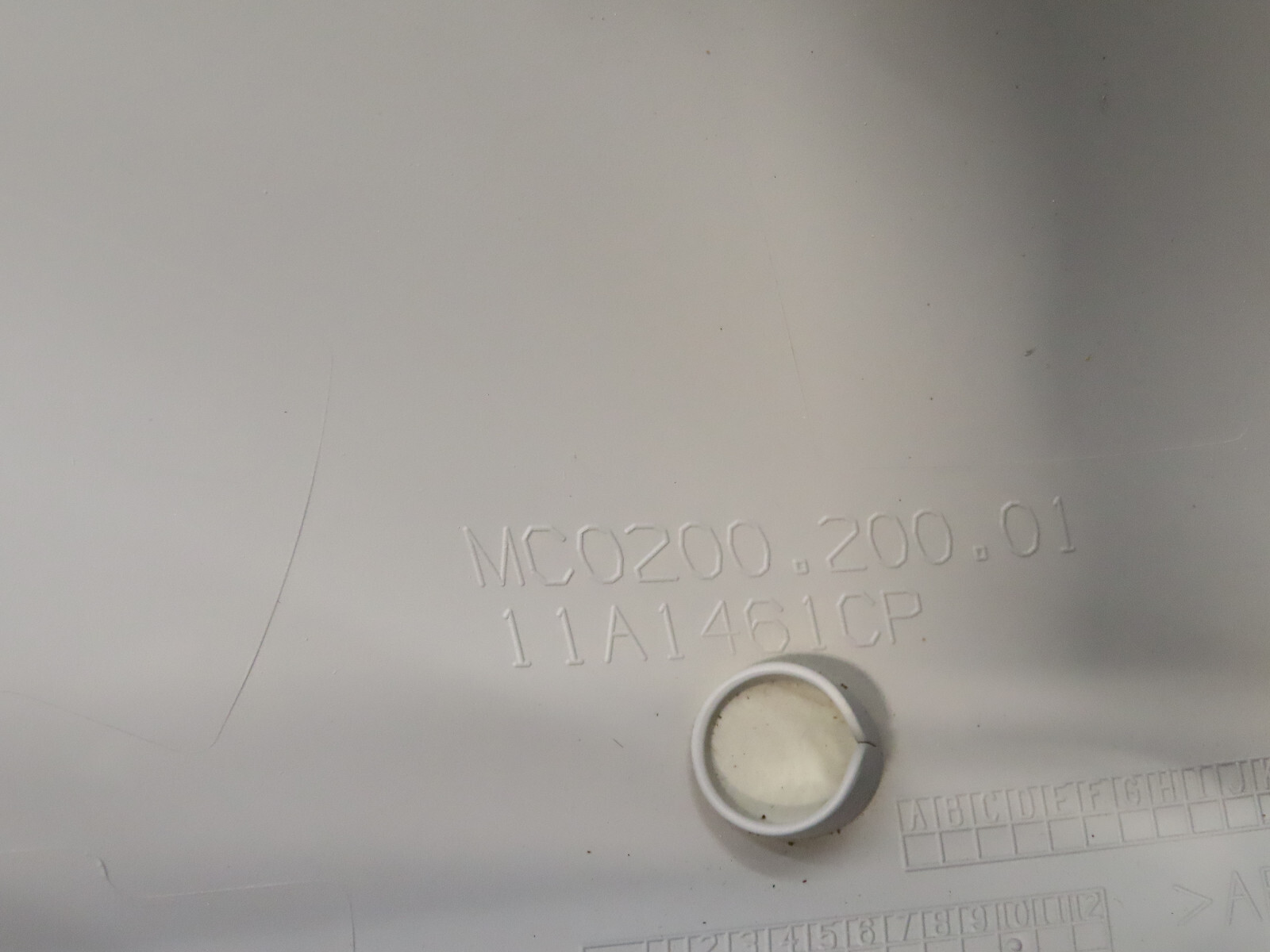 2016-2019 MCLAREN 570S LEFT DRIVER SIDE MIRROR CAP OEM 11A1461CP