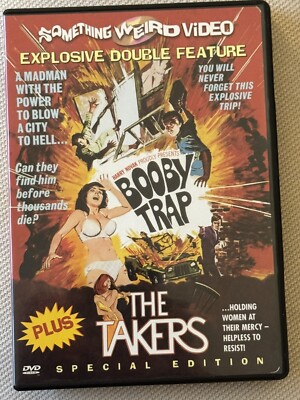 DVD  Booby Trap/The Takers  (Something Weird)