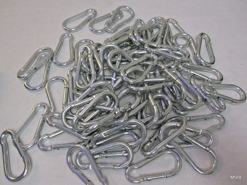 65 Stck. Edelstahl Karabiner 1/4 WLL 260 PFUND - Bild 5 von 5