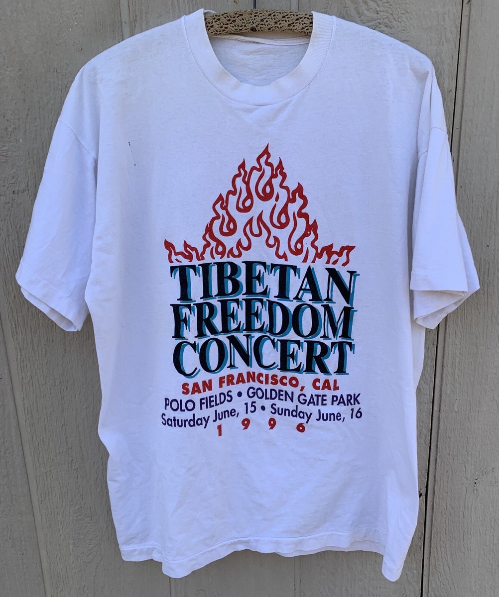 90s　Tibetan Freedom Concert Tシャツ 1996年 Rare Vintage 96' Tibetan Freedom Music Concert San Francisco