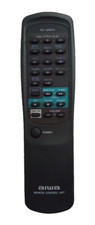 Aiwa, RC-6AS14, Remote Control, Unit Compact Disc Player, Genuine, Black