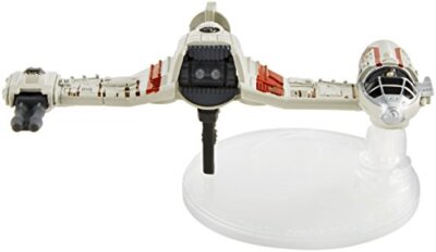HOT WHEELS LAST JEDI STARSHIPS - POE'S SKI SPEEDER DIE CAST VEHICLE