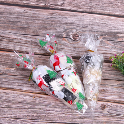 christmas sweet cone bolsas