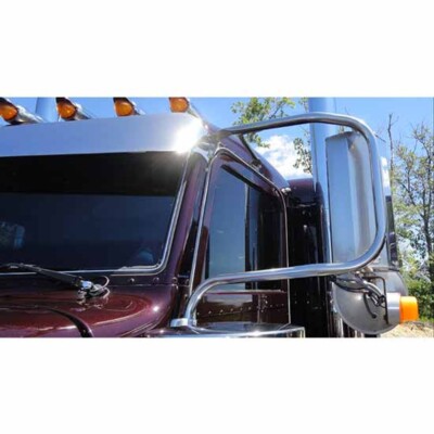 Paintable SS Mirror Brackets, For Peterbilt
