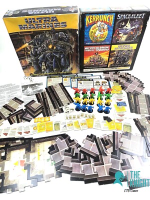 Ultramarines Warhammer 40k board game 100% complete Games Workshop {ENG, 1991]